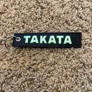 Takata Go for Green Key Chain